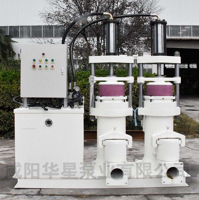 壓濾機(jī)節(jié)能進(jìn)料泵，液壓陶瓷柱塞泥漿泵